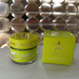 JSC Velour Lip Scrub in Cucumber Mint